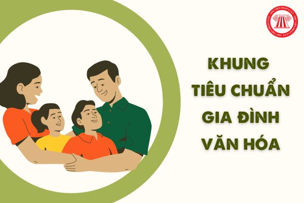 KHUNG TIÊU CHUẨN XÉT TẶNG DANH HIỆU “GIA ĐÌNH VĂN HÓA”